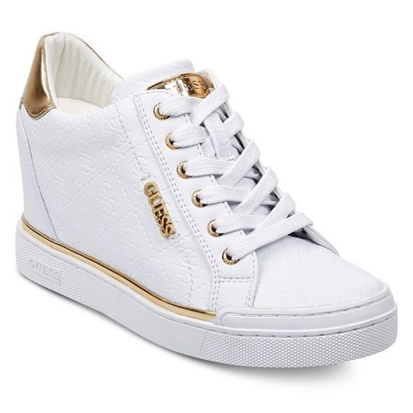 platform sneakers guess